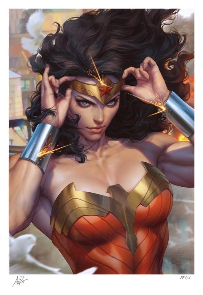 Wonder Woman #1 (2023) - Limited Edition Official DC Comics Fine Art Print