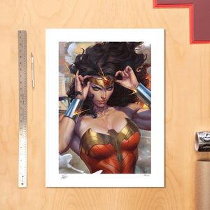 Wonder Woman #1 (2023) - Limited Edition Official DC Comics Fine Art Print