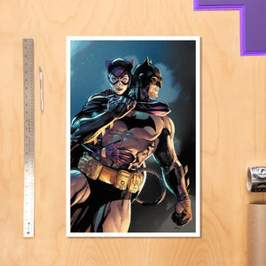 Batman/Catwoman #1 - Limited Edition Official DC Comics Fine Art Print