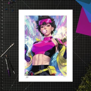 Jubilee: Uncanny X-Men #19 - Limited Edition Official Marvel COmics Fine Art Print