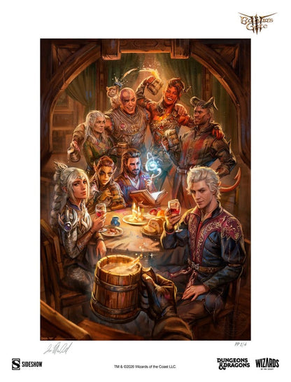The Elfsong Tavern - Limited Edition Official Baldur's Gate III Fine Art Print