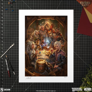 The Elfsong Tavern - Limited Edition Official Baldur's Gate III Fine Art Print