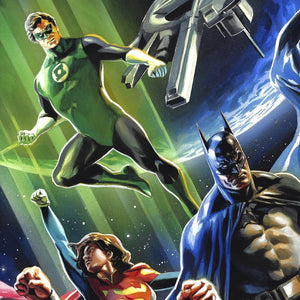 Justice League Unlimited #9 - Limited Edition Official DC Comics Fine Art Print