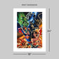 Justice League Unlimited #9 - Limited Edition Official DC Comics Fine Art Print