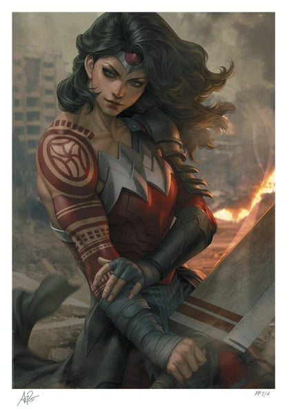 Absolute Wonder Woman - Limited Edition Official DC Comics Fine Art Print