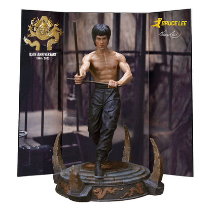 Enter the Dragon - Movie Statue Bruce Lee Kali Sticks Fight Deluxe Basement Version