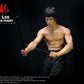 Enter the Dragon - Movie Statue Bruce Lee Kali Sticks Fight Deluxe Basement Version