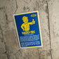 Fallout - Official Vault Procedures Metal Sign