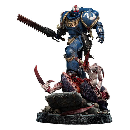 LAYAWAY DEPOSIT ONLY - Warhammer 40,000: Space Marine 2 - Lieutenant Titus Battleline Edition Statue | Weta Workshop