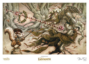Labyrinth - The Knight Who Never Yields Official Weta Workshop Limited Edition Fine Art Print