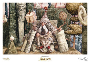 Labyrinth - Wiseman of the Labyrinth Official Weta Workshop Limited Edition Fine Art Print