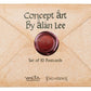 The Lord of the Rings - Concept Art by Alan Lee: The Lord of the Rings Postcards Set