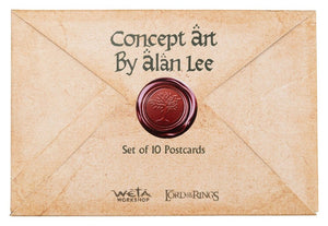 The Lord of the Rings - Concept Art by Alan Lee: The Lord of the Rings Postcards Set
