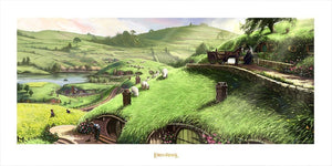 The Lord of the Rings - Disturber of the Peace Official Weta Workshop Fine Art Print