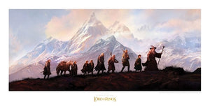 The Lord of the Rings - The Fellowship of the Ring: 20th Anniversary Official Weta Workshop Fine Art Print