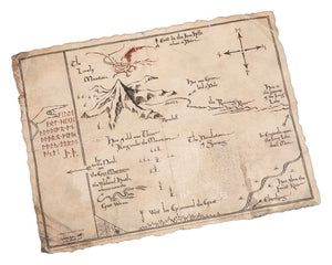 The Hobbit - Thorin's Map Official Weta Workshop Fine Art Print