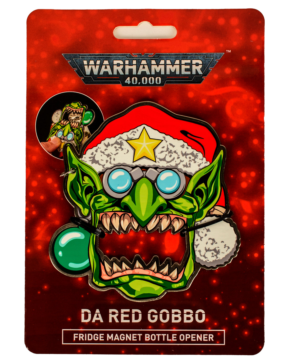 Warhammer 40000: Da Red Gobbo Bottle Opener