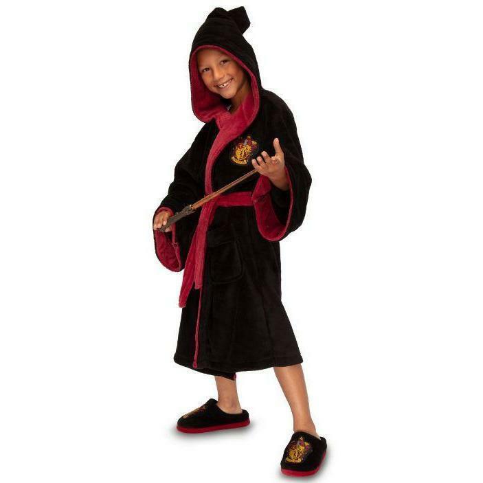 Harry Potter: Gryffindor Kids Poly Fleece Robe Kids XL 13-15